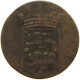 NETHERLANDS DUIT 1737 WEST FRIESLAND #s084 0429 - Provincial Coinage