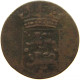 NETHERLANDS DUIT 1737 WEST FRIESLAND #s084 0429 - Monedas Provinciales