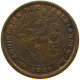 NETHERALNDS 1/2 CENT 1934 #s084 0099 - 0.5 Cent