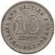 MALAYA 10 CENTS 1958 H #s087 0105 - Malesia