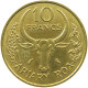 MADAGASCAR 10 FRANCS 1970 #s088 0731 - Madagascar