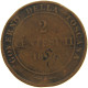 ITALY STATES 2 CENTESIMI 1859 TUSCANY #s081 0607 - Toscana