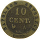 ITALY STATES 10 CENTESIMI 1809 A NAPOLEON I.  PERIOD RESTRIKE #s084 0231 - Napoleontisch