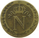 ITALY STATES 10 CENTESIMI 1809 A NAPOLEON I.  PERIOD RESTRIKE #s084 0231 - Napoleoniche