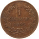 ITALY CENTESIMO 1895 R #s081 0553 - 1878-1900 : Umberto I