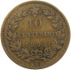 ITALY 10 CENTESIMI 1894 BI #s085 0133 - 1878-1900 : Umberto I