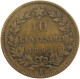 ITALY 10 CENTESIMI 1894 BI #s085 0133 - 1878-1900 : Umberto I.