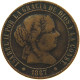 SPAIN 2 1/2 CENTIMOS 1867 #s086 0087 - First Minting