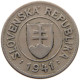 SLOVAKIA KORUNA 1941 #s087 0459 - Slovaquie