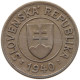 SLOVAKIA KORUNA 1940 #s087 0455 - Slowakei