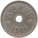 ROMANIA 5 BANI 1906 J #s084 0781 - Roumanie