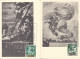 ESPAGNE - 10 CARTES MAXIMUM - Yvert N° 1312/21 - OEUVRES De JOSE MARIA SERT  JOURNEE Du TIMBRE 1966 - 5 SCANS - Tarjetas Máxima