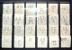 Allemagne  Germany -  24 Perfin (perforated) Empire Stamps Verso And Recto - Otros & Sin Clasificación