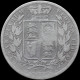 LaZooRo: Great Britain 1/2 Crown 1881 VG - Silver - K. 1/2 Crown