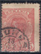 ⁕ Romania 1893 - 1898 Rumänien ⁕ Prince Karl I / King Carol I. 15 Bani Mi.104 X, Y ⁕ 22v Used / Shades / Errors - Oblitérés