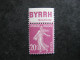 A). TB N° 190d, Neuf XX. Avec PUB Supérieure " BYRRH ". - Unused Stamps