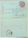 _N739: CARTE-LETTRE / KAARTBRIEF..10ct: VILVORDE > HASSELT - Cartes-lettres