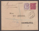 1895 Envelope Sent Registered To Germany With 1881 1d Lilac Die II And 1887 6d Jubilee With "J.H.S. / & Co" Perfins - Cartas & Documentos