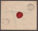 1895 Envelope Sent Registered To Germany With 1881 1d Lilac Die II And 1887 6d Jubilee With "J.H.S. / & Co" Perfins - Brieven En Documenten