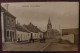 HARCHIES - RARE CPA - RUE DE L EGLISE - TRES BELLE ANIMATION EGLISE ATTELAGE COMMERCE - Sonstige & Ohne Zuordnung