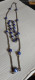 Collana Con Bracciale In Argento 925 Con Gemme - Necklaces/Chains