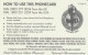 PREPAID PHONE CARD REGNO UNITO UNITEL (CV363 - BT Cartes Mondiales (Prépayées)