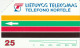 PHONE CARD LITUANIA URMET (CV786 - Lituanie