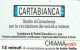 CHIAMAGRATIS MASTER/PROTOTIPO 543 CARTABIANCA  (CV1709 - Private-Omaggi