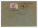 03.9.1945. YUGOSLAVIA,SERBIA,NIŠ TO VRSAC COVER,MILITARY MAIL,4 DIN. POSTAGE DUE - Timbres-taxe