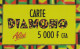 PREPAID PHONE CARD SENEGAL  (CV4562 - Senegal