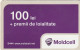 PREPAID PHONE CARD MOLDAVIA  (CV3246 - Moldavie