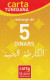 PREPAID PHONE CARD TUNISIA  (CV3827 - Tunisia