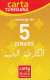 PREPAID PHONE CARD TUNISIA  (CV3827 - Tunisie