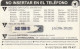PREPAID PHONE CARD SPAGNA  (CV3672 - Other & Unclassified