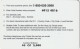 PREPAID PHONE CARD STATI UNITI DISNEY (CV5976 - Disney