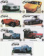 7 PREPAID PHONE CARDS AUTO (CV5590 - Coches