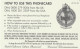 PREPAID PHONE CARD UK VENEZIA MURANO (CV5548 - BT Allgemein (Prepaid)