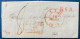 Lettre 1836 Càd " ATH " Pour METZ + Rare B5R + Entrée Rouge " BELGIQUE PAR THIONVILLE " + Taxe 8 TTB - 1830-1849 (Belgique Indépendante)