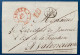 LETTRE 26 NOV 1832 En PP Càd "ANVERS " Pour VALENCIENNES + Griffe N°1528 (13 / AED) + PP Au Dos Taxes 35 Payées TTB - 1830-1849 (Belgique Indépendante)