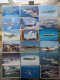 AVIATION - 147 Different Postcards - Retired Dealer's Stock - ALL POSTCARDS PHOTOGRAPHED - Colecciones Y Lotes