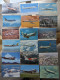 AVIATION - 147 Different Postcards - Retired Dealer's Stock - ALL POSTCARDS PHOTOGRAPHED - Collezioni E Lotti