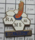 619 Pin's Pins / Beau Et Rare / FRANCE TELECOM / Doré Or Fin 24 Cts RAMEAU TELEPHONE ORANGE HEXAGONES - France Télécom