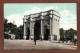 (RECTO / VERSO) LONDON EN 1906 - MARBLE ARCH FROM HYDE PARK - BEAU TIMBRE - CPA - Hyde Park