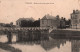 Vierzon (Cher) L'Ecole De Garçons Et Le Pont De Bois - Carte E.B.V. Avec Tampon Commission De Gare 1915 - Vierzon