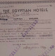 EGYPT - THE EGYPTIAN HOTEL - 1941(Egypte) (Egitto) (Ägypten) (Egipto) (Egypten) Africa - Afrika