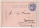 _R998: CARTE-LETTRE POUR L'ETRANGER: 25ct : HEYST-SUR-MER 1895 >WURTENBERG: - Letter-Cards