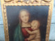 Ancienne Icône Florentine Raphaël Madonna Of Granduke Vintage Florentine Italy Madonna Of Granduke Religious Icon Wood - Religious Art