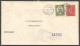 1934 Registered Cover 13c Cartier/Medallion CDS Montreal PQ Quebec To Bury Insurance - Historia Postale