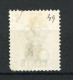 H-K  Yv. N° 54 ; SG N° 48 Fil CA  (o) 20c S 30c Vert-gris  Victoria Marque Chinoise  Cote 8 Euro D  2 Scans - Used Stamps