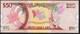 GUYANA P41 50 DOLLARS 2016  #AA   COMMEMORATIVE INDEPENDANCE UNC. - Guyana